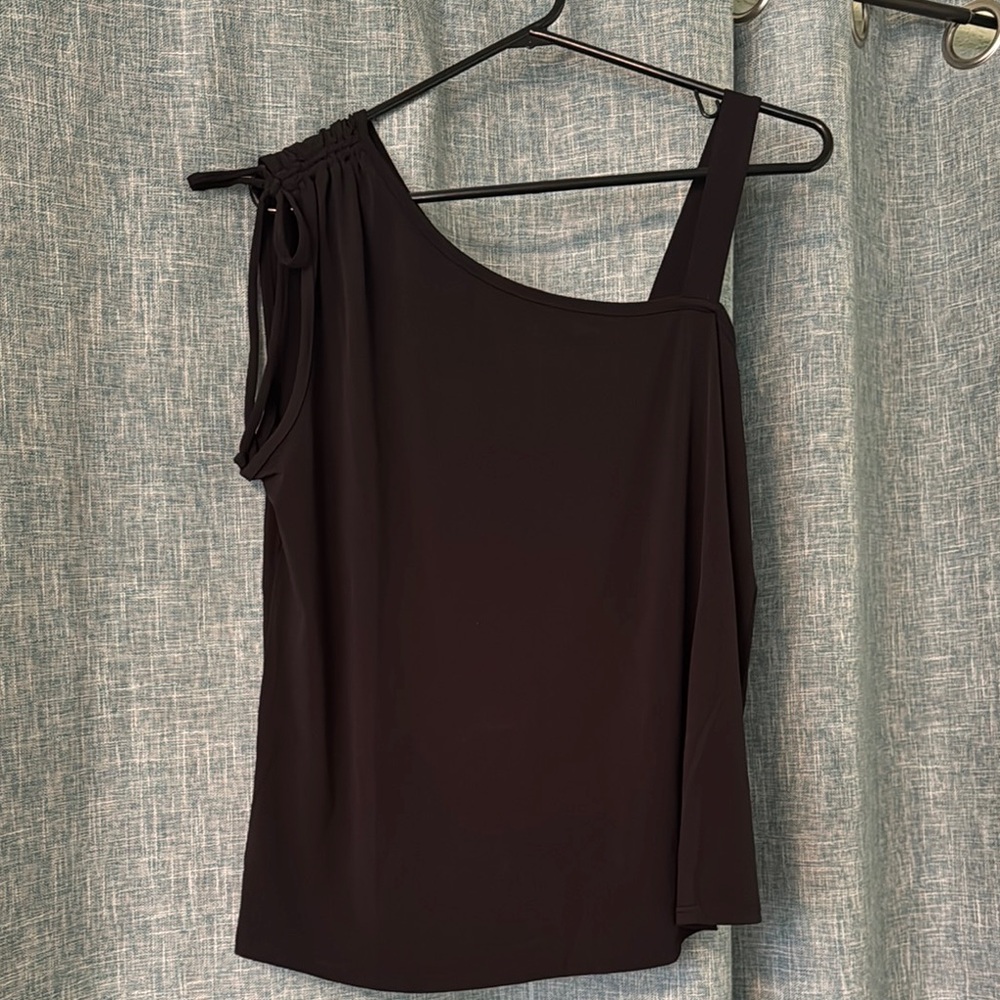 Maurices Black One-Shoulder Top